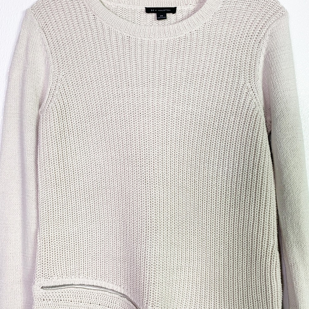 H by Halston asymmetrical sweater xs euc - Picture 4 of 6